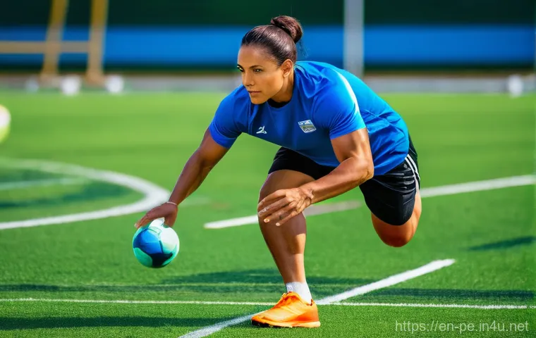 부상 후 복귀 프로그램 - **Prompt 2: Smart Technology and Dynamic Functional Training**
    "A male basketball player, in his...